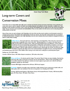 Long term covers